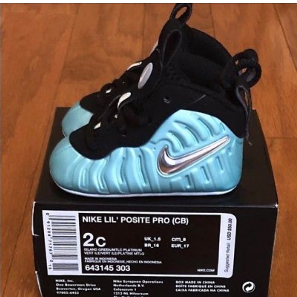 Nike Foamposite Infant Soft Bottoms